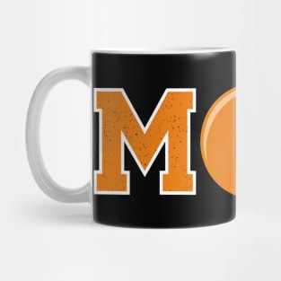 Bowling Mom Orange Mug